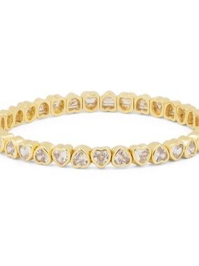 Lisa Gozlan | Gold Heart Stretch Bracelet